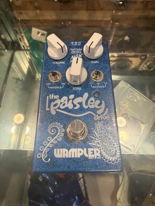 Wampler Paisley Drive V2 2010s - Blue image 1
