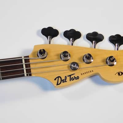 2025 Del Toro Guitars Barrera Bass - Black Gold Burst image 5