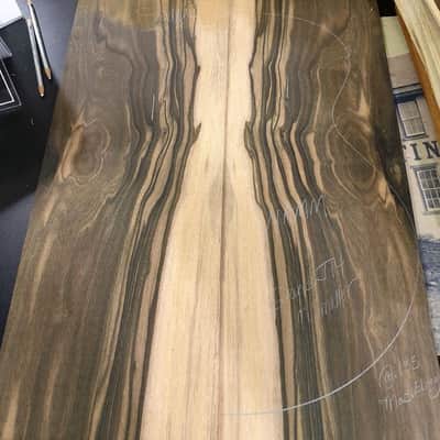 Martin Custom Shop J-45 Grand Jumbo Macassar Ebony Back Adirondack Top image 17