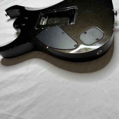 Ibanez RG370DX Electric Guitar Body 2000s - Black Sparkle image 13