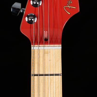 Fender Limited Edition Player Stratocaster HSS Maple Fingerboard Fiesta Red with Matching Headstock (355) image 5