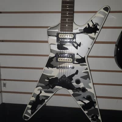 Dean Dimebag Dime O Flage ML 2020 - Present - Camoflage with fitted featherweight case image 1