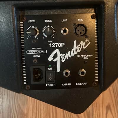 Fender FE1270P 100w Powered Floor Monitor with 10" Woofer image 3