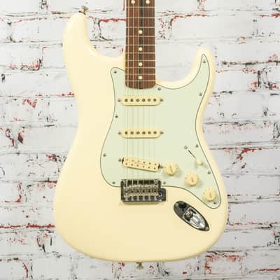 Fender - Vintera 60's Modified Stratocaster Electric Guitar - Olympic White w/Seymour Duncan JB Jr. Bridge PUP Installed - w/ Bag USED image 1