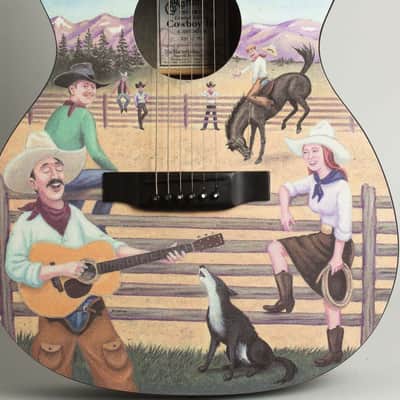 C. F. Martin Cowboy III Auditorium Limited Edition #251/750 Flat Top Acoustic Guitar (2001), ser. #854095, original black hard shell case. image 15