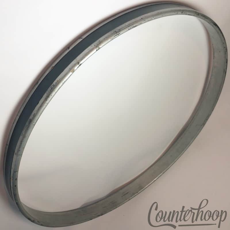 *Premier 22" Black Duroplastic Bass Drum Hoop/Rim Birch Vintage 60s England UK* image 1