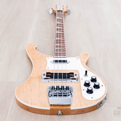 2002 Rickenbacker 4003 Neck Through Bass Mapleglo w/ Case, Paperwork image 11