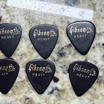 Gibson 6 Heavy Picks Splash Vintage 60s image 2
