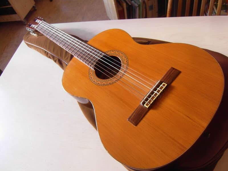 Konzertgitarre klassische Gitarre von Antonio de Cartagena Modell Madrid 6P Baujahr 1987 Zeder image 1