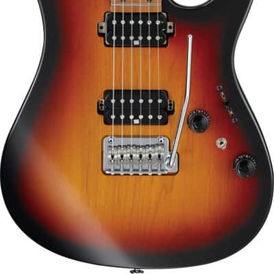 Ibanez AZ Prestige 6 String Electric Guitar w/Case - Tri Fade Burst Flat (AZ2402TFF) image 2