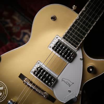 2018 Gretsch G6134T Penguin Limited Edition Casino Gold image 11