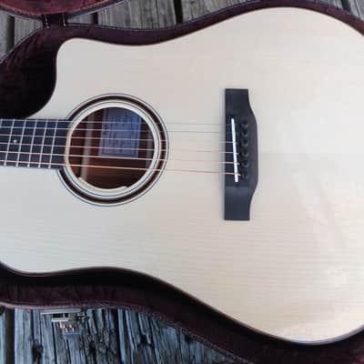 Bedell Ltd. Edition Dreadnought Cutaway Koa and Adirondack 2023 - Natural Gloss image 2