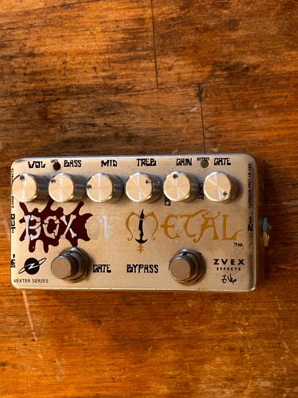 Zvex Box of Metal Vexter 2010s - Silver