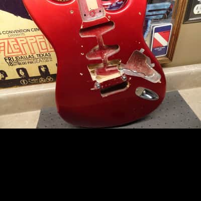 Fender Stratocaster 1988 -MIJ Japan-Floyd Rose ready- Candy Apple Red Metallic image 20