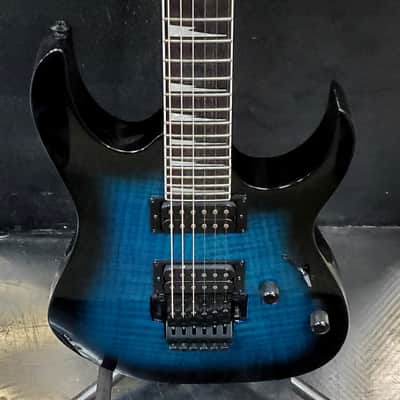 Ibanez GRG320FA-TBS Gio - Transparent Blue Sunburst w/FREE Pro Set Up image 4