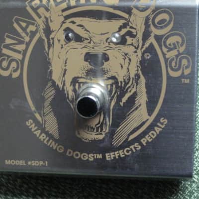 used 1990's (maybe early 2000s) Snarling Dogs Tweed E. Dog Model # SDP-1 Overdrive / Distortion, "6L6 vacuum tube overdrive EMULATOR" (NO tube is part of the pedal's circuitry) + battery & strings (NO box / NO paperwork) image 5