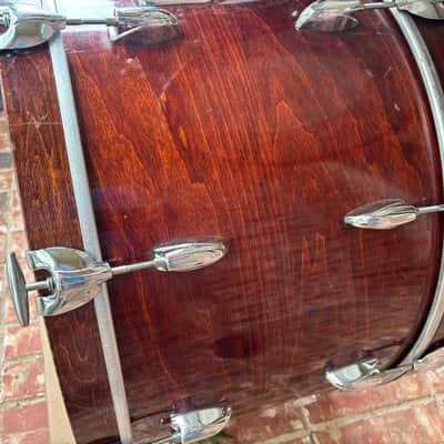 Gretsch 1979 Drop G Walnut 24-13-14-18 Drum Set image 5
