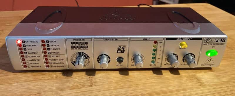 Behringer MiniFEX Multi FX Processor Mini FEX Compressor Graphic Equalizer image 1