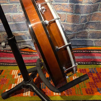 Vintage 1970s Kay KBJ-12 5-String Banjo w/ Chipboard Case image 9