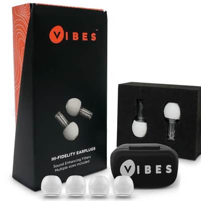 Vibes Hi-Fidelity Earplugs with Case image 2