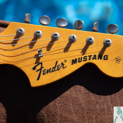 2016 Fender Japan Exclusive Classic '70's Mustang - Pro Set Up w Perfect Frets/Action/Intonation! (MG-69) image 2