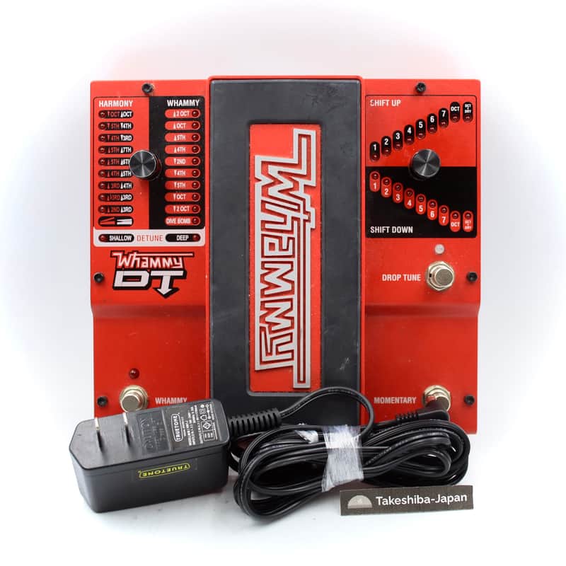 DigiTech Whammy DT With Power Supply Pitch Shifter Guitar Effect Pedal 12002031546 image 1