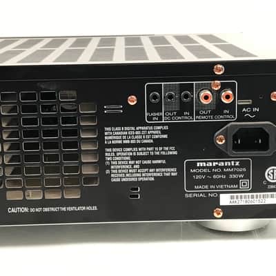 MARANTZ MM7025 2 Channel Power Amplifier MM-7025 MM 7025 image 9