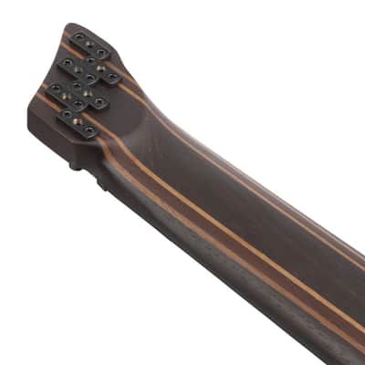 Ibanez EHB Ergonomic Headless Bass 6 String w/Bag Multi scale - Antique Brown Stained Low Gloss (EHB1506MSABL) image 3