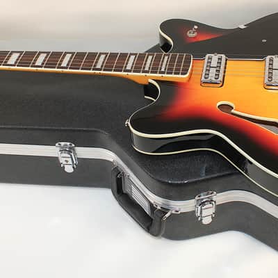 2013 Fender Modern Player Coronado II Semi-Hollow 3-Color Sunburst • HSC image 1
