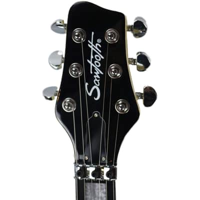 Sawtooth Heritage H70C Guitar, Floyd Rose FRX, Ebony Fretboard, Antique White image 5