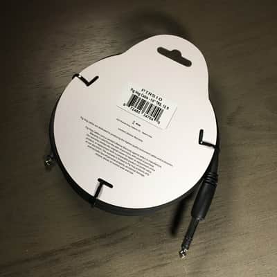 Pig Hog Tour Grade 10ft, 8mm, 1/4" TRS - 1/4" TRS Cable (PTRS10), Black image 3