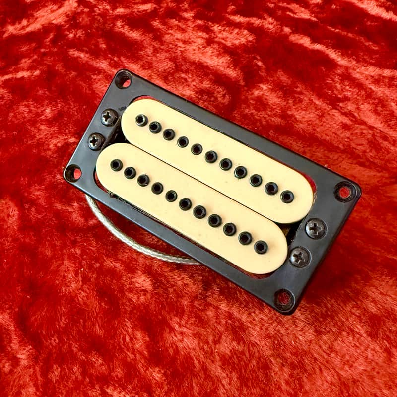 Carvin C22 guitar pickup 1990 - Cream alnico original vintage USA image 1