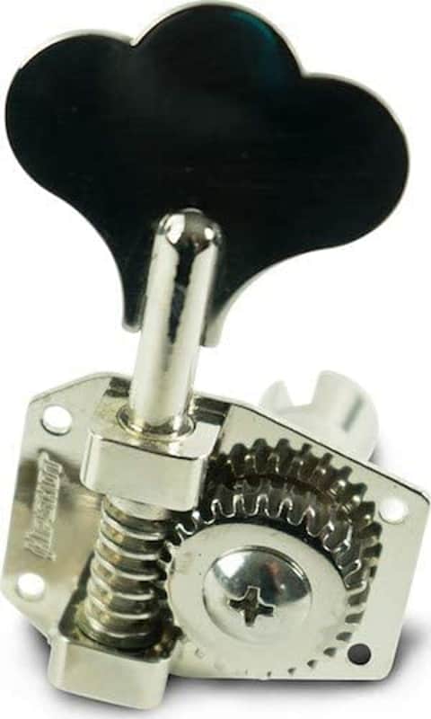 Hipshot HB1 Bass Side Tuning Machine, Regular Key - NICKEL, #20110N image 1
