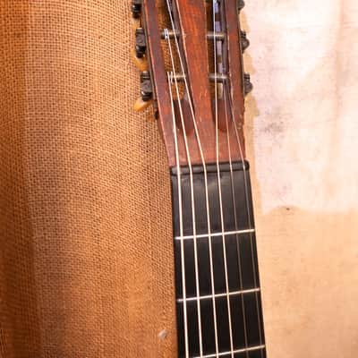 Unbranded Parlor Guitar 1890's Natural image 4