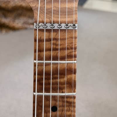 Warmoth AAA Roasted Flame Maple Stratocaster Neck *MINT* image 14