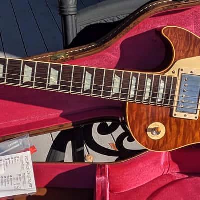 2018 Gibson Custom Shop Historic '59 Les Paul Standard Reissue LPR9 - Royal Teaburst image 2