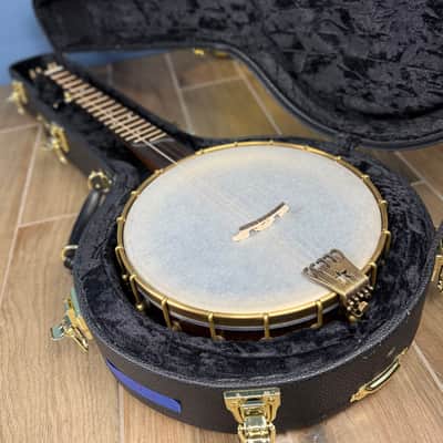 Custom Rickard Dobson 11" Banjo Walnut with North Star Tailpiece image 24
