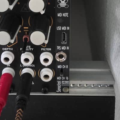 Moog DFAM + Sonoclast MAFD Eurorack MIDI Expander Module image 5