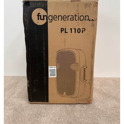 Fun Generation PL 110 P - PA Speaker - Black - Very Good w/ Original Box & Manuals image 17
