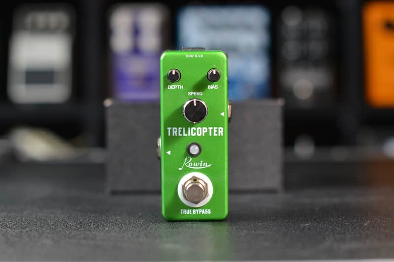Rowin LEF-327 Trelicopter Tremolo 2010s - Green image 1
