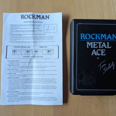 Dunlop Rockman Metal Ace Pocket Amplifier 1995 - Present - Blue image 2