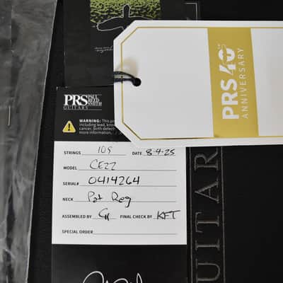 PRS CE-22, Limited edition 2025 model, Factory case & paperwork, Great condition ( Ce-24 22 fret equivalent) image 3