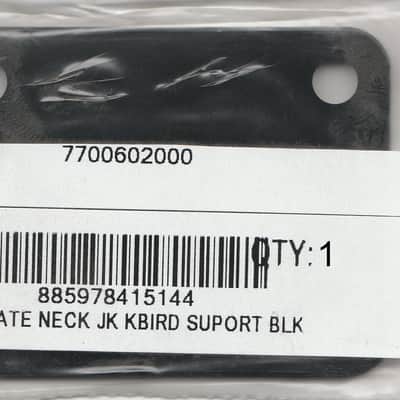 Jackson® Black Body Protector For Jackson Kelly Bird Bass Neck Plates~NOS New image 1