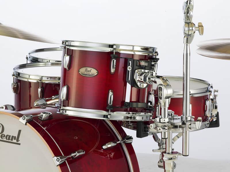Pearl Session Studio Select 14"x6.5" Snare Drum - Antique Crimson Burst (STS1465S/C315) image 1