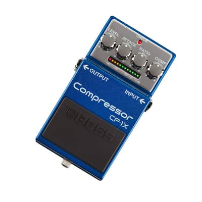 BOSS CP-1X Multi-Dimensional Processing Technology Four Knob Interface Simple Controls 18-Volt Input Circuitry Guitar Compressor Pedal with Gain Reduction Indicator image 2