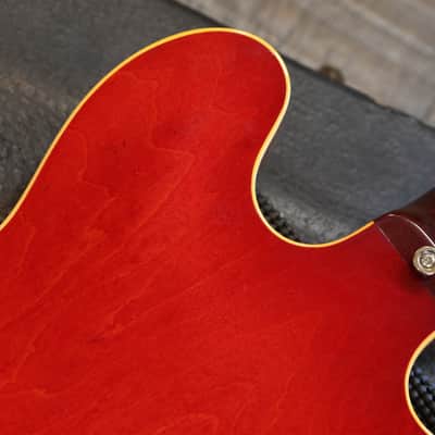 Vintage! 1963 Gibson ES-330 Semi-Hollow Electric Guitar Cherry Red + OHSC image 13