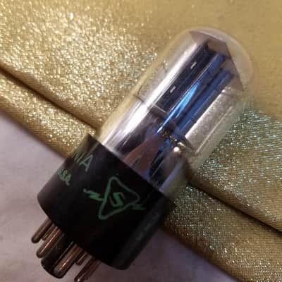 Tung-Sol 6SN7GT tNOS AT1000 TESTED Balanced! PI Vacuum Tube T6 "Tall Boy" black plate dual triode 1956 image 11