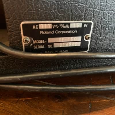 1980’s Roland RE-150 Space Echo - Green - Collector / Restoration Piece image 9