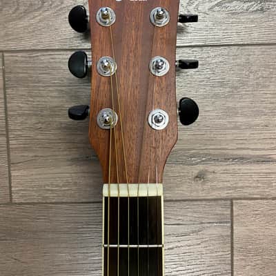 Eko TRI Dreadnought Cutaway Acoustic Electric Guitar - Natural image 7