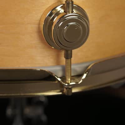 DW 4.5x13" Pre-Collector's Series Snare Drum - Satin Natural Oil - Carl Allen image 4